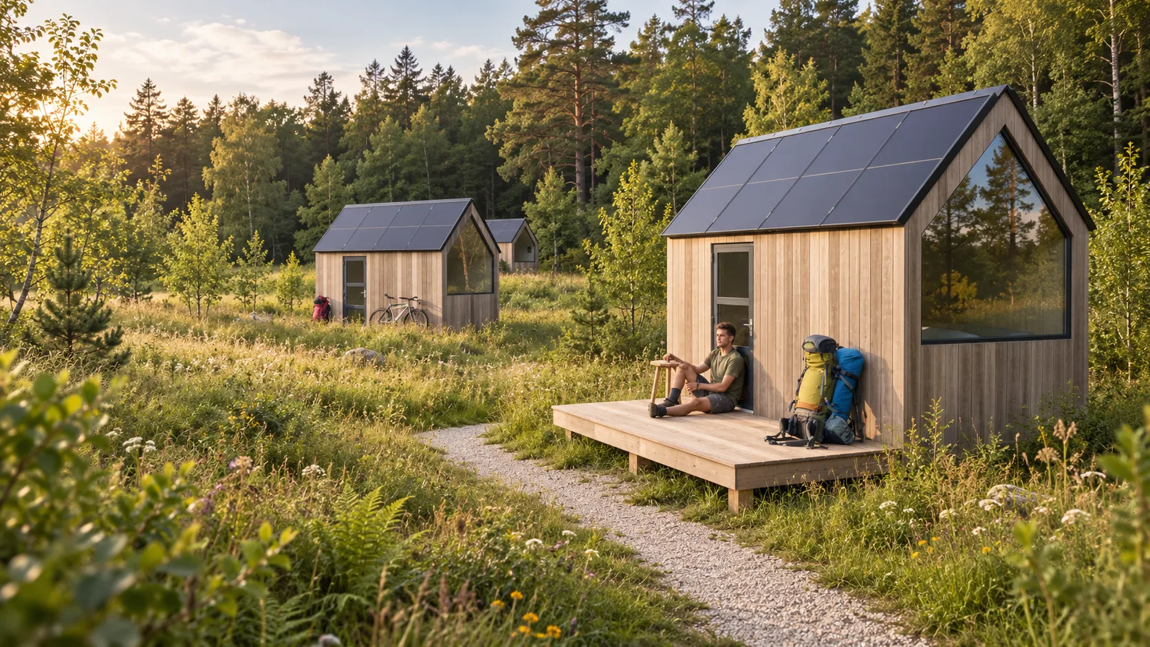 Micro House in der Natur