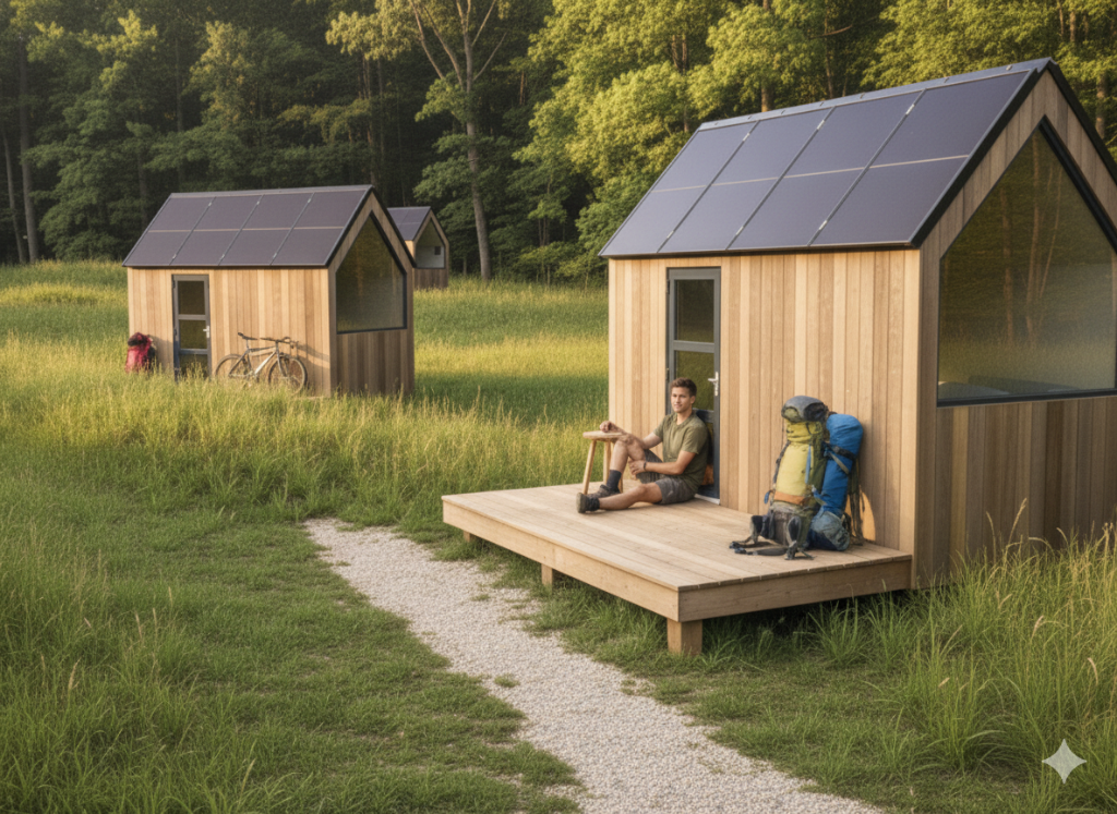 Tiny House in der Natur